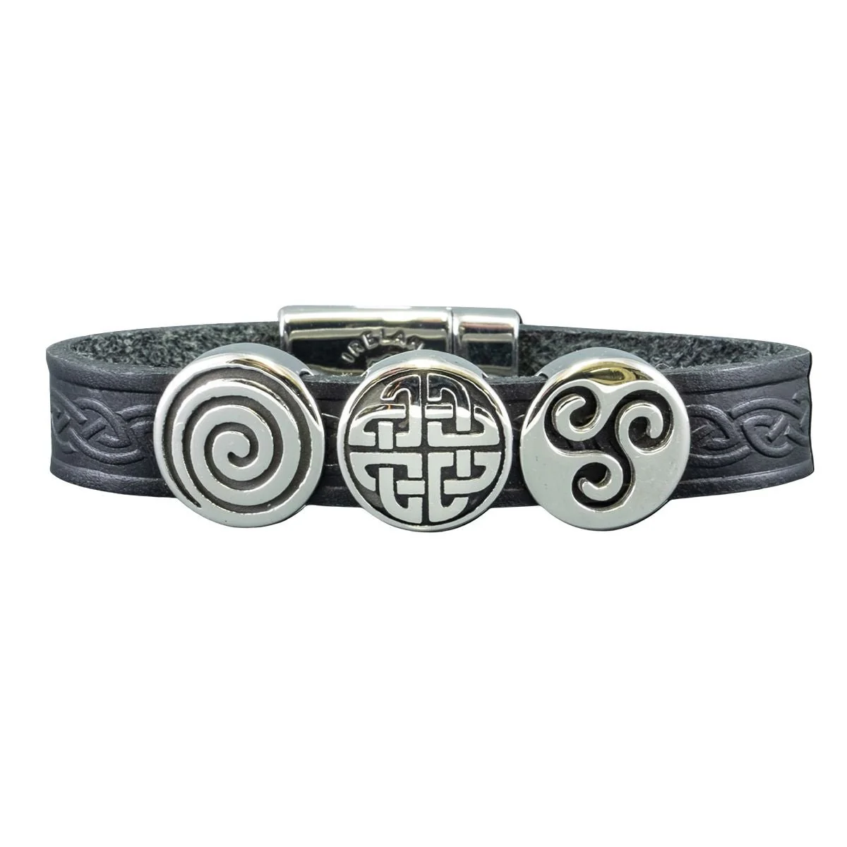 Lee River Aoife Leather Cuff Bracelet - Image 3