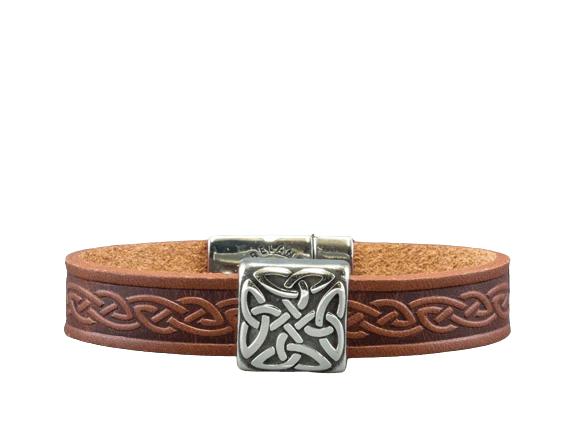Lee River Braden Leather Cuff Bracelet - Image 3