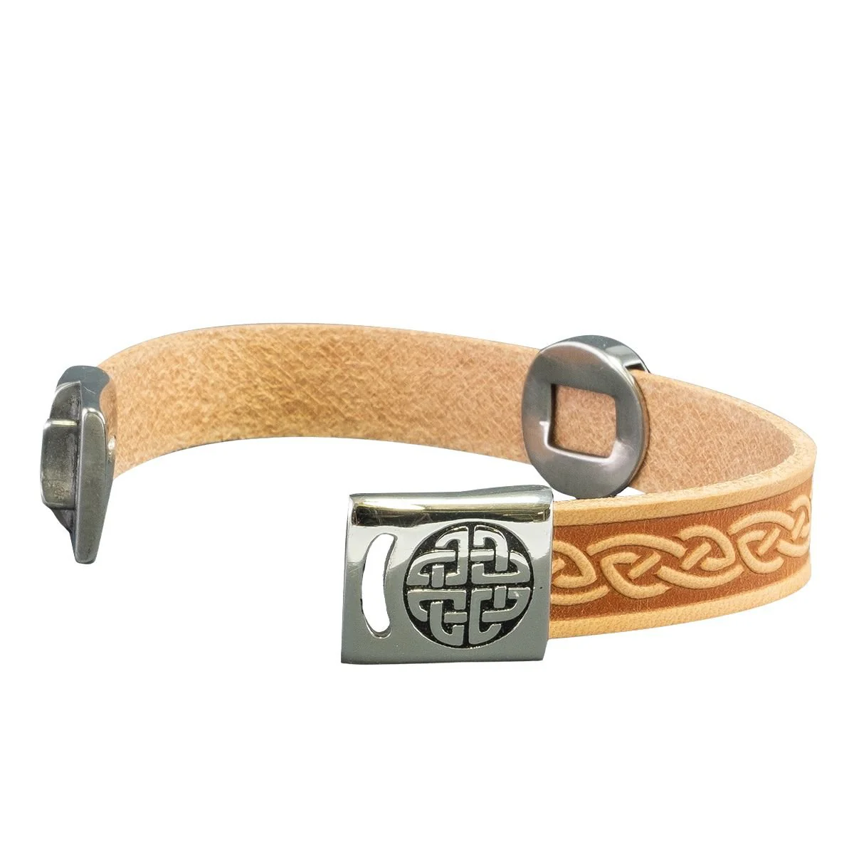 Lee River Aoife Leather Cuff Bracelet - Image 8